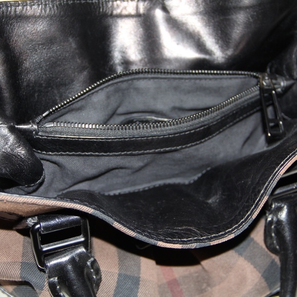 Burberry Smoke Check Handbag with Shoulder Strap - Picture 4 of 8